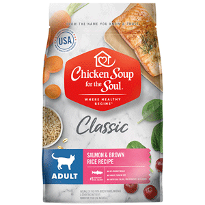 Chicken Soup Salmon & Brown Rice Adult Cat Food 13.5lb Chicken Soup, salmon, Brown Rice, Adult, Cat Food